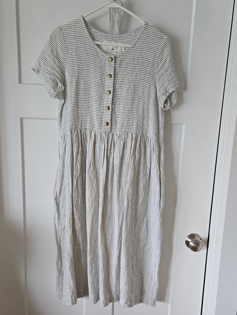 Not Perfect Linen Dress